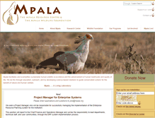 Tablet Screenshot of mpala.org